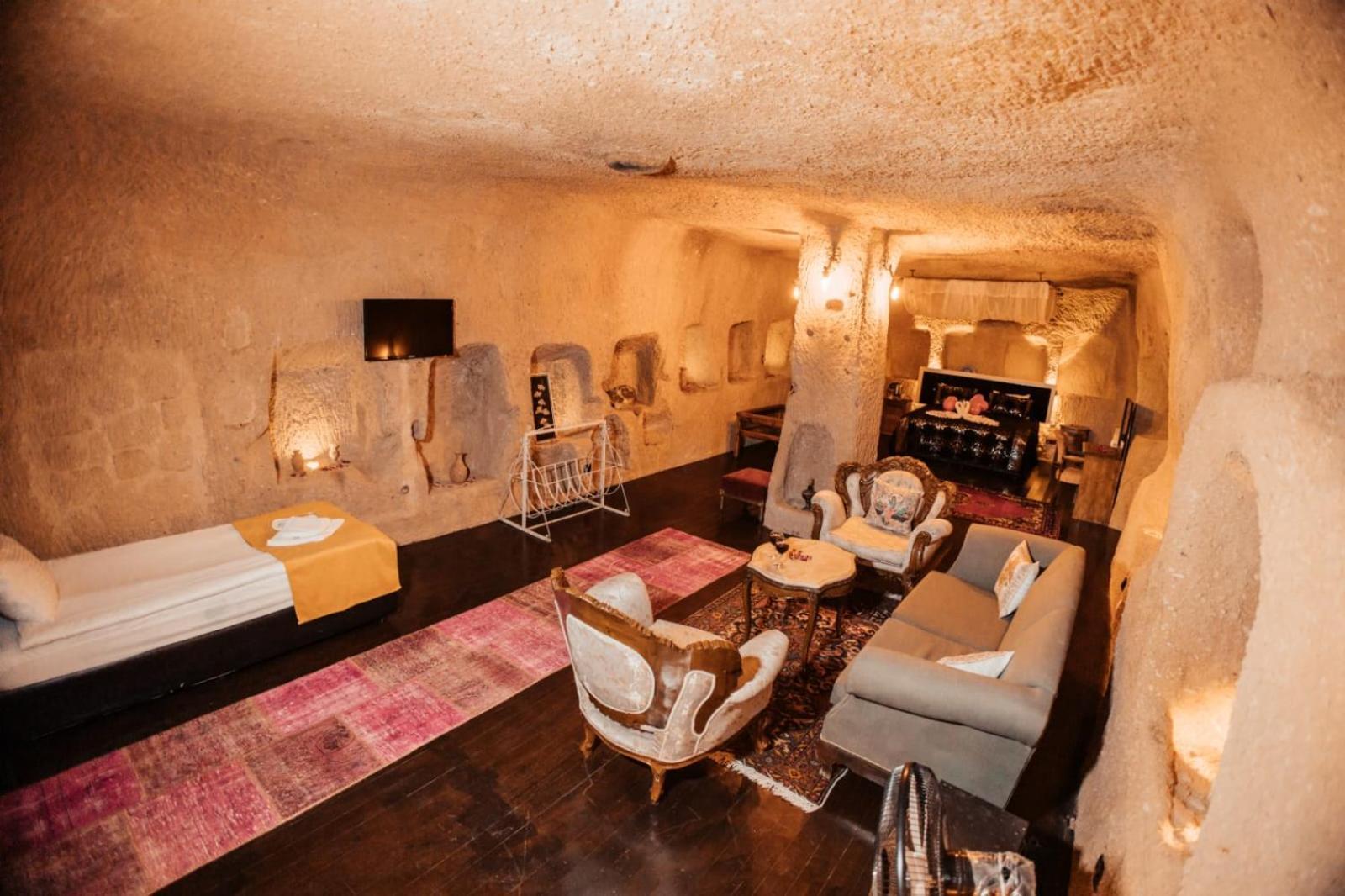 7 Oda Kapadokya Cave Hotel Ürgüp Exteriör bild
