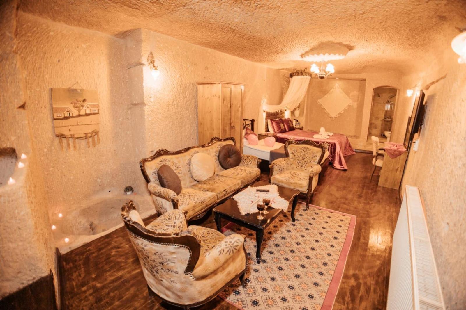 7 Oda Kapadokya Cave Hotel Ürgüp Exteriör bild